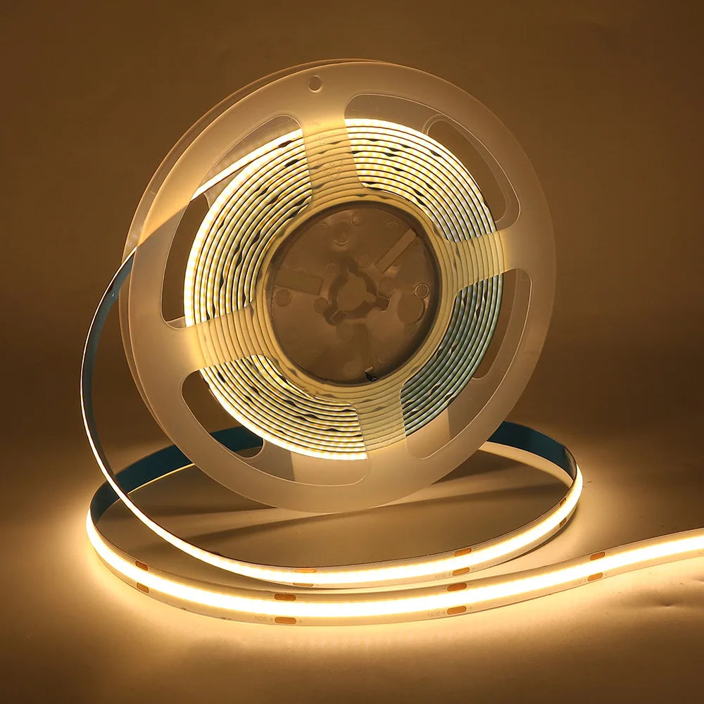 Flexible High-brightness COB Light Strip DC24V 280LED/m Home Improvement Cabinet Home Lighting LED Light