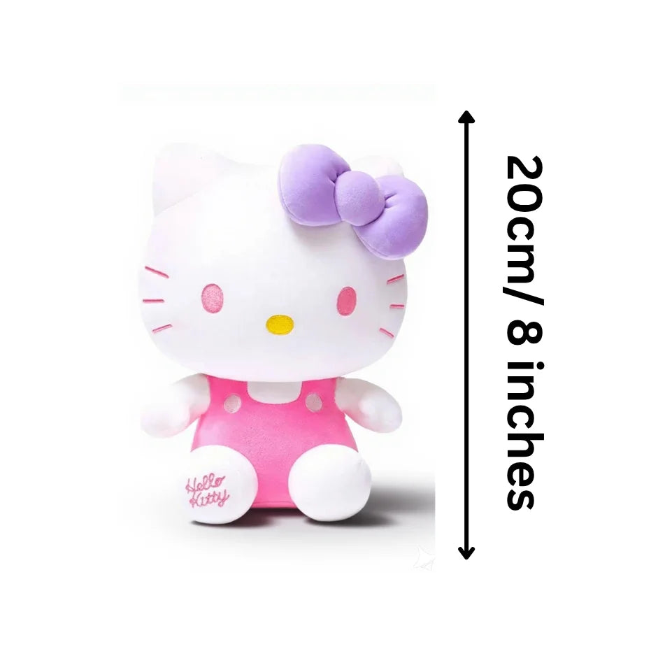 US 3-5 Days Fast Delivery 8 Inch Sanrios Hellokitty Plush Toy, Princess Hellokitty Stuffed Animal,, Cuddle Huggable Plush