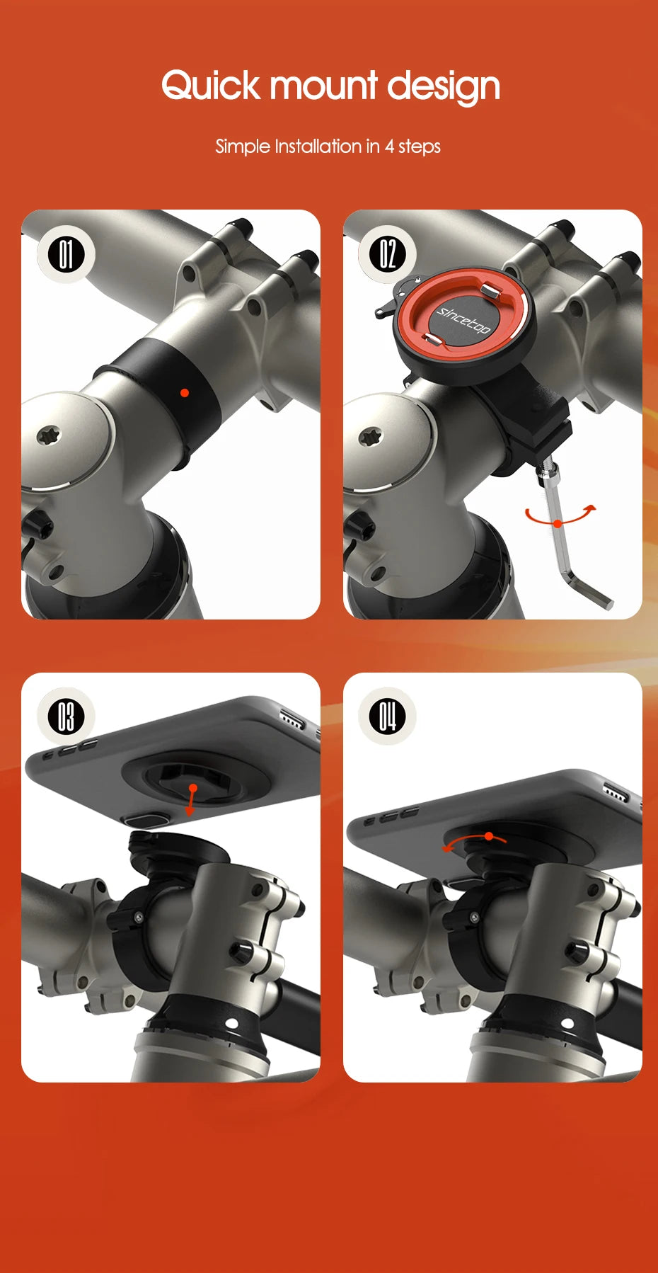 Motorcycles Mobile Phone Holder Electric Moto Bicycle GPS Stand Aluminum Alloy Mount Outdoor Portable for Ducati Yamaha Kawasaki