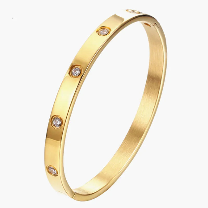 Fine Fashion Zirconia Jewelry Bracelets For Women Bracelet Rings Jewellery Sets