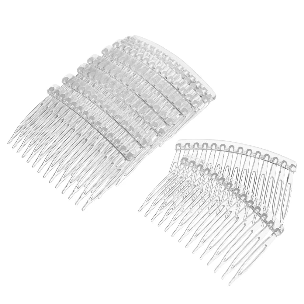 Hair Comb Combs Charms Women Accessories Girls Hair Brushes For Girls Hair Side Combs For Women Clip Teeth Teethed Clips French