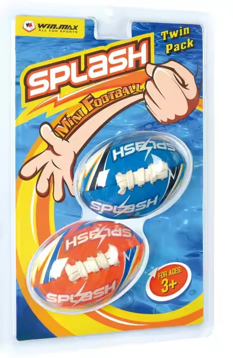 Win.max Neoprene Mini Football Set Cover With Rubber Waterproof, Non-Slip Textile Surface, Small Children's Hands Kid Football