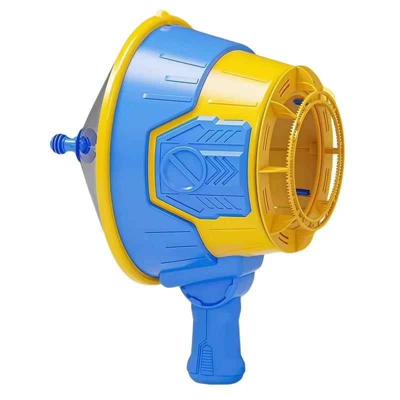 Air Gun Creative Handheld Air Bubble Machine Outdoor Bubble-Blowing Gun Toy for Boys Girls Children New Type Creative Children's