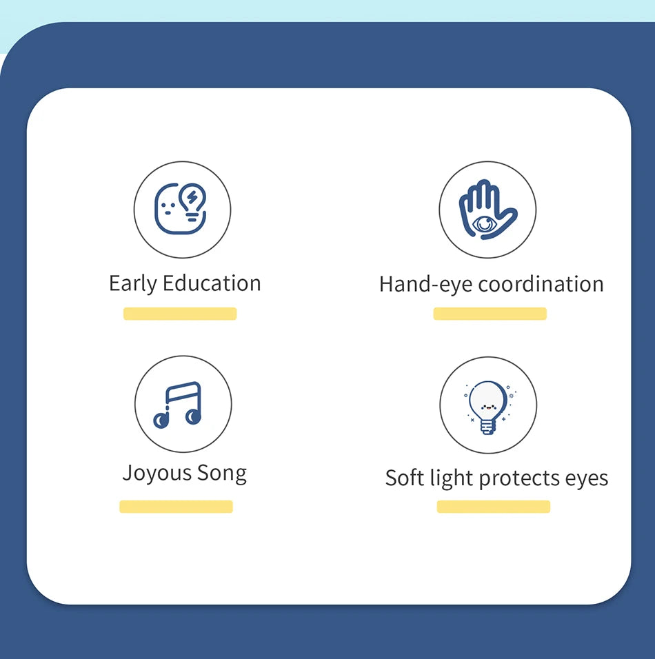 Kid Cartoon Piano Keyboard Game Electronic Multifunctional Toy Animal Sound Flashing Light Baby Instrument Educational Toys Gift