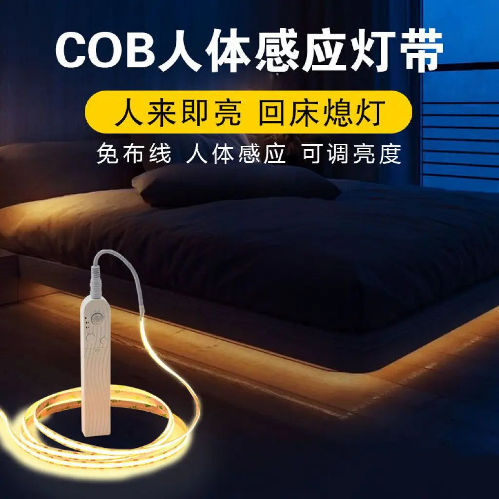 Flexible High-brightness COB Light Strip DC24V 280LED/m Home Improvement Cabinet Home Lighting LED Light