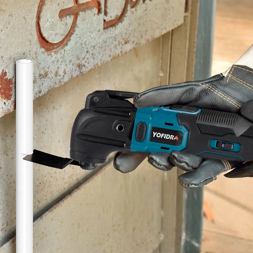 Electric Oscillating Multi-Tools Brushless Variable Speed Renovator DIY Home Improvement Power Tool for Makita 18V Battery