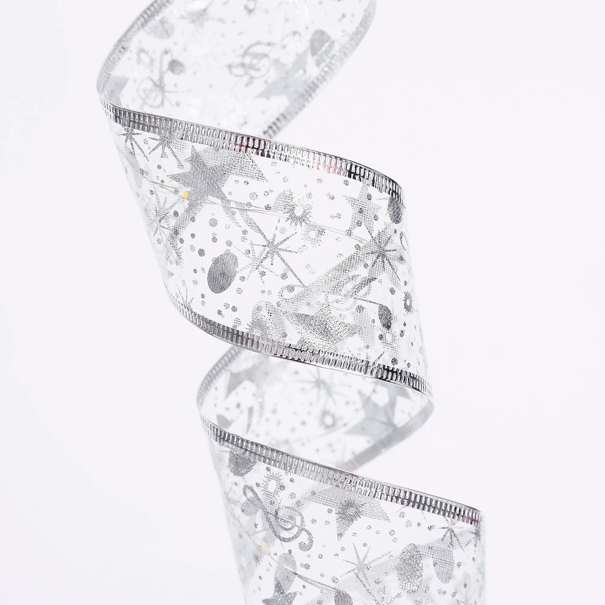 Christmas Decoration LED Ribbon Lights Christmas Tree Ornaments DIY Lace Bows String Lights Navidad Home Decors New Year 2023