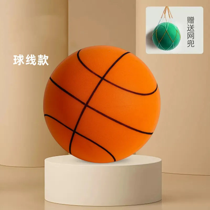 Custom Mute Ball for Sports Training Noiseless Silent Balls with Elasticity for Football & Basketball Equipment