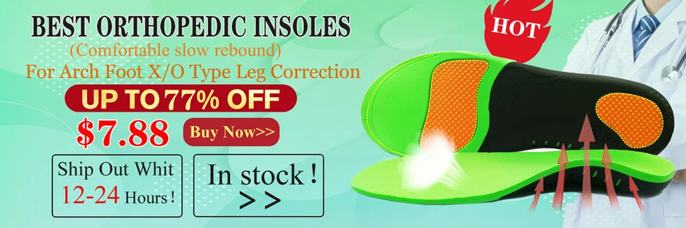 1 Set Orthopedic Shoes Insoles For Feet Foot Massager Sccessories Arch Support Plantar Fasciitis Knee Pads For Work Shoe Sole