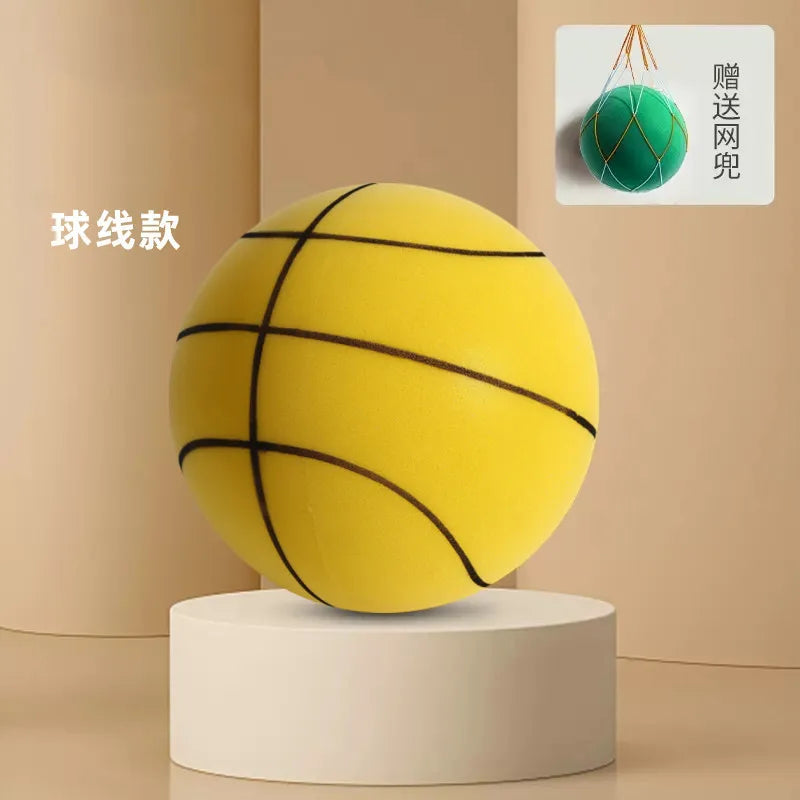 Custom Mute Ball for Sports Training Noiseless Silent Balls with Elasticity for Football & Basketball Equipment