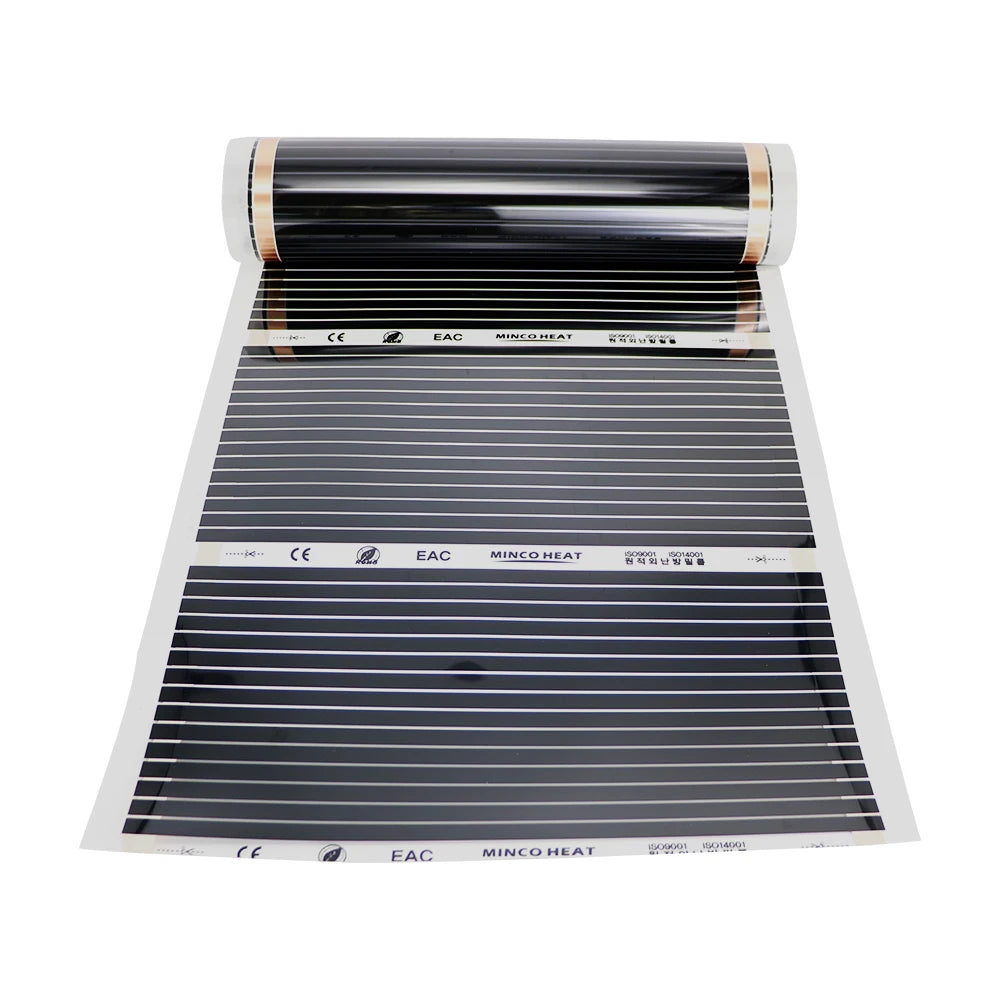 80W/M2  Infrared Film Warm Floor Width 50cm 3M2  Home Improvement Warm 220v Heating  Film Underfloor Heating