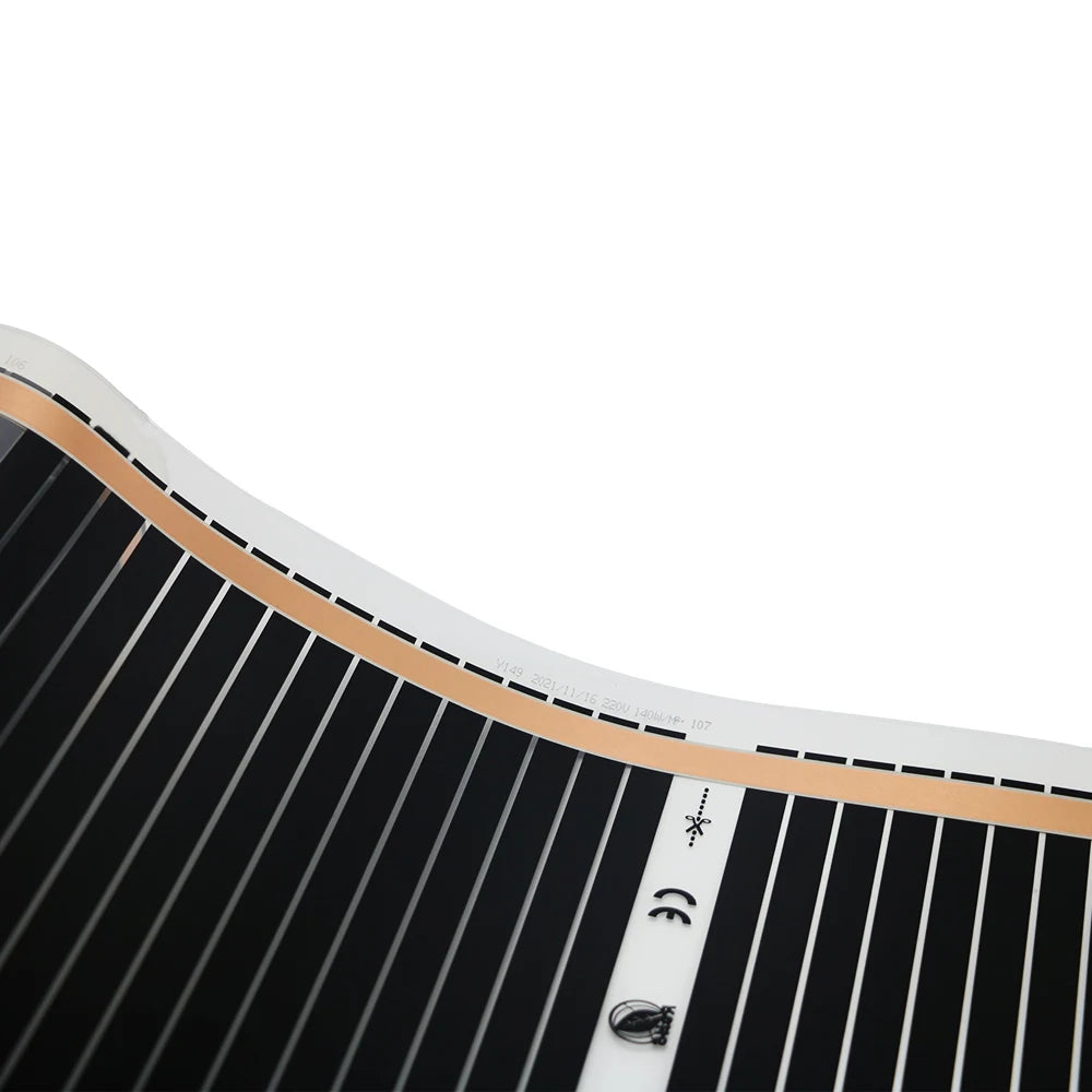 80W/M2  Infrared Film Warm Floor Width 50cm 3M2  Home Improvement Warm 220v Heating  Film Underfloor Heating