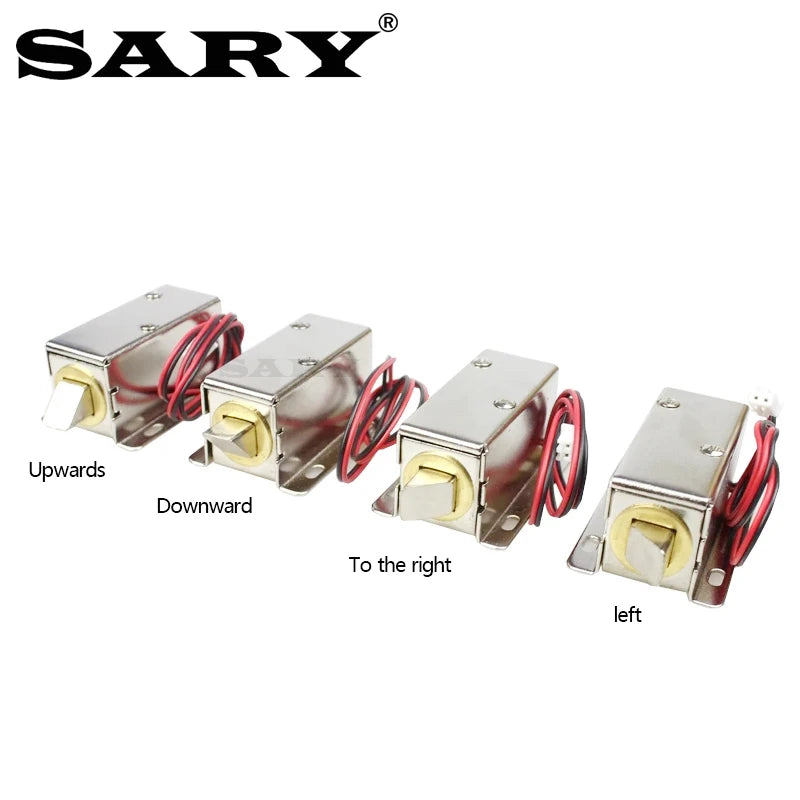 DC12V/24V  Small Electromagnetic Lock LY03 Electrical Control Cabinet Drawer Locking Smart Automatic Lock Home Improvement