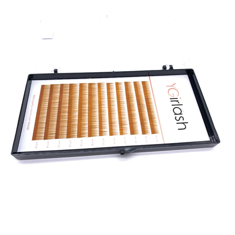 0.10 Thickness Permanent Handmade Eyebrow Light Brown Dark Brown Straight Eyebrow Extensions False Eyebrow No Curl Eyelash