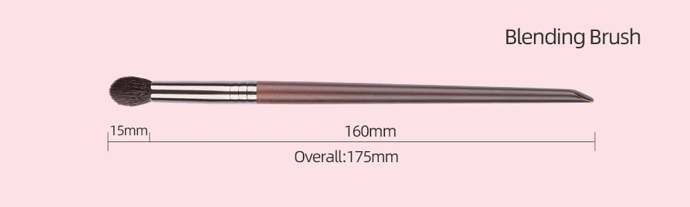 BETHY BEAUTY 1 PC Goat Hair Highlight Brush Blusher Blender Makeup Brushes Powder Blending Soft Make Up Tools for Face Cheek