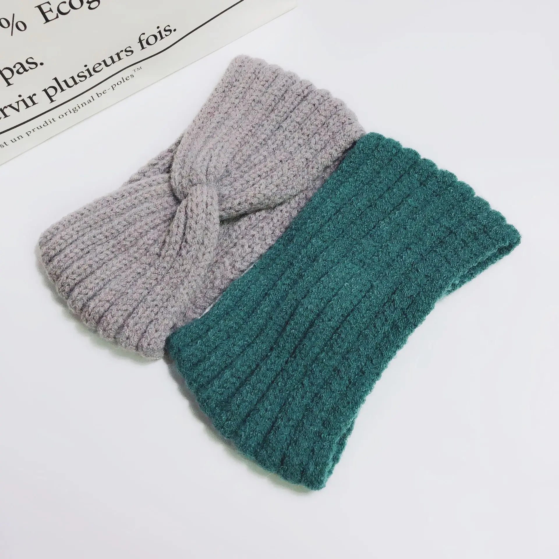 Winter Warm Headband for Women Woolen Knitting Headbands Wool Knitted Elastic Headband Headwear Girls Hair Band Hair Accessories