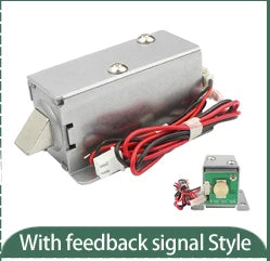 DC12V/24V  Small Electromagnetic Lock LY03 Electrical Control Cabinet Drawer Locking Smart Automatic Lock Home Improvement