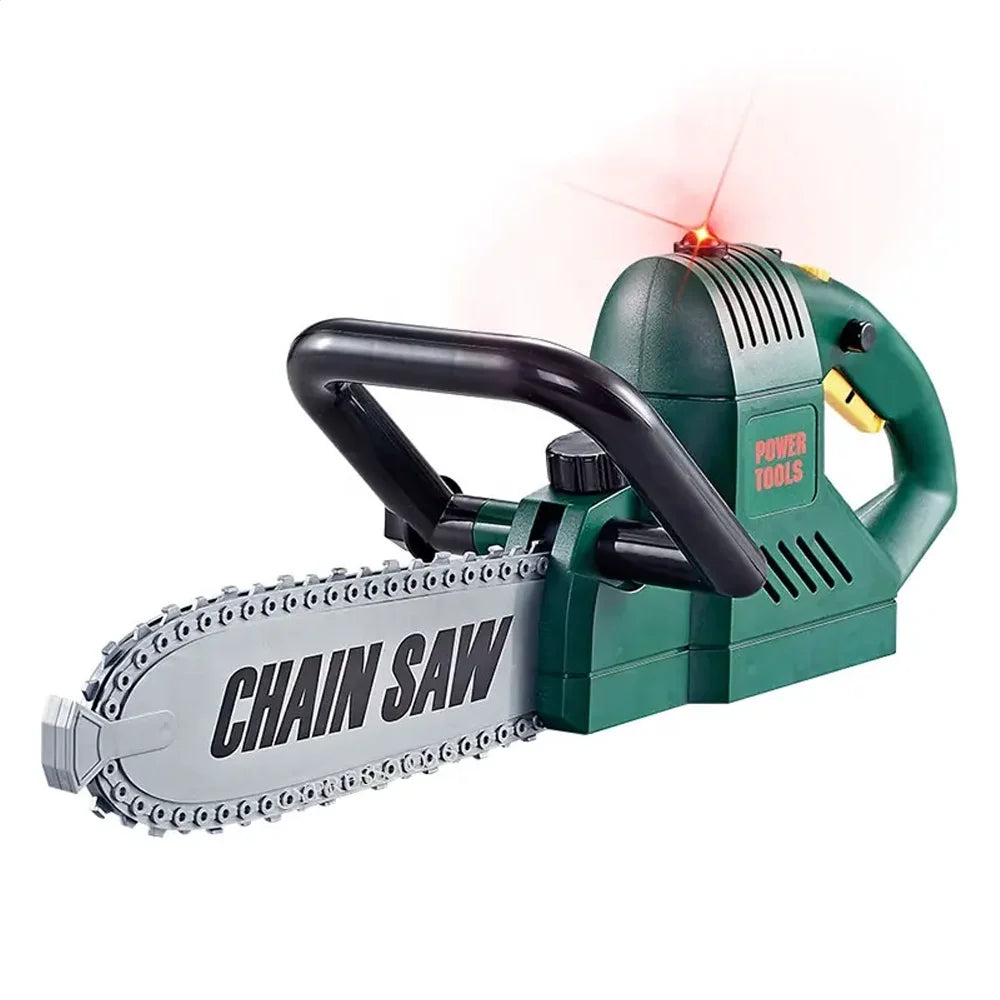 Plastic Toy Mold Maker Electric Plastic Chainsaw Toy Set for Boys Kids' Tool & Toy Tools the Perfect Choice for Birthday Gifts