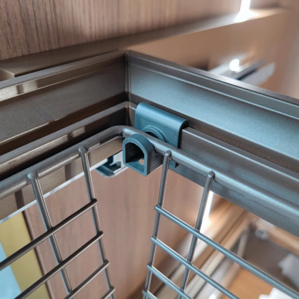 Home Improvement Organizer Systems Pull Out Wardrobe Wire Drawer Basket