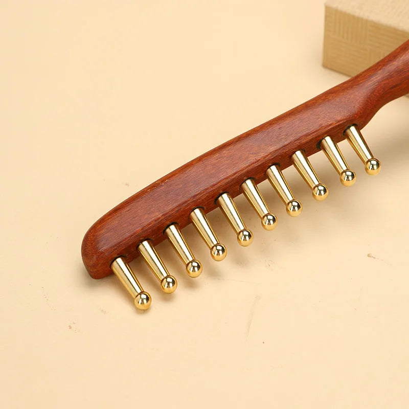 Home Improvement Products Gua Sha Massager for Head Hair Wooden Beauty Tool Gua Sha Comb