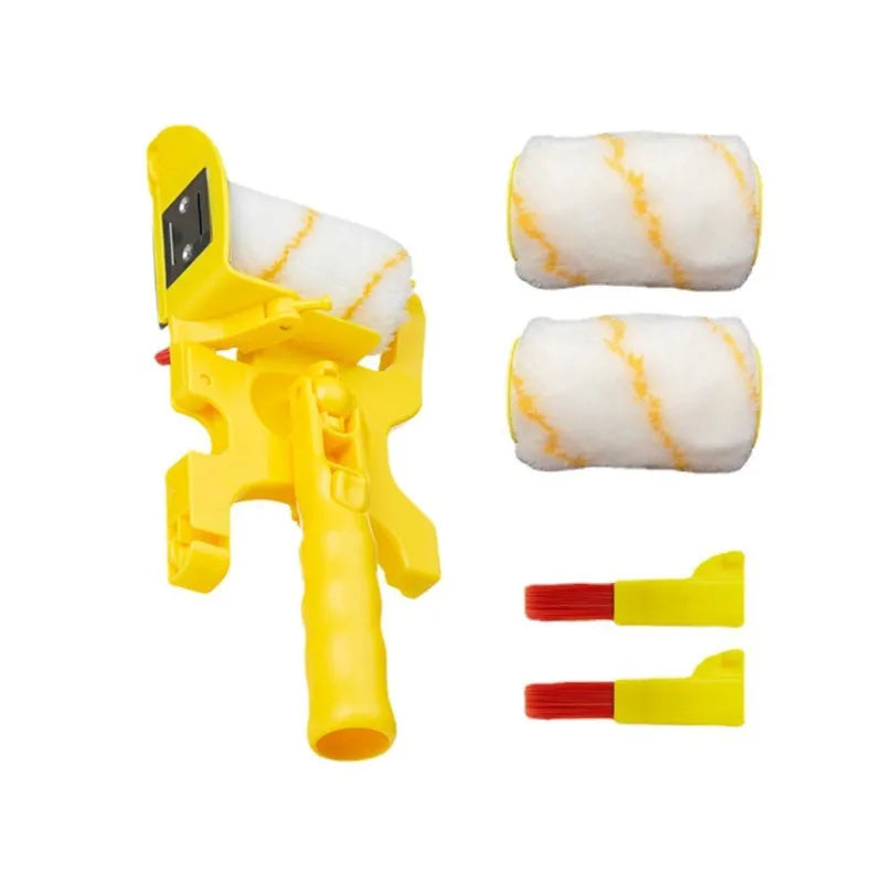 Clean-Cut Paint Edger Roller Brush Edging Tool for Wall Ceiling Home Baseboard Door Trim Painting Paint Rollers Home Improvement