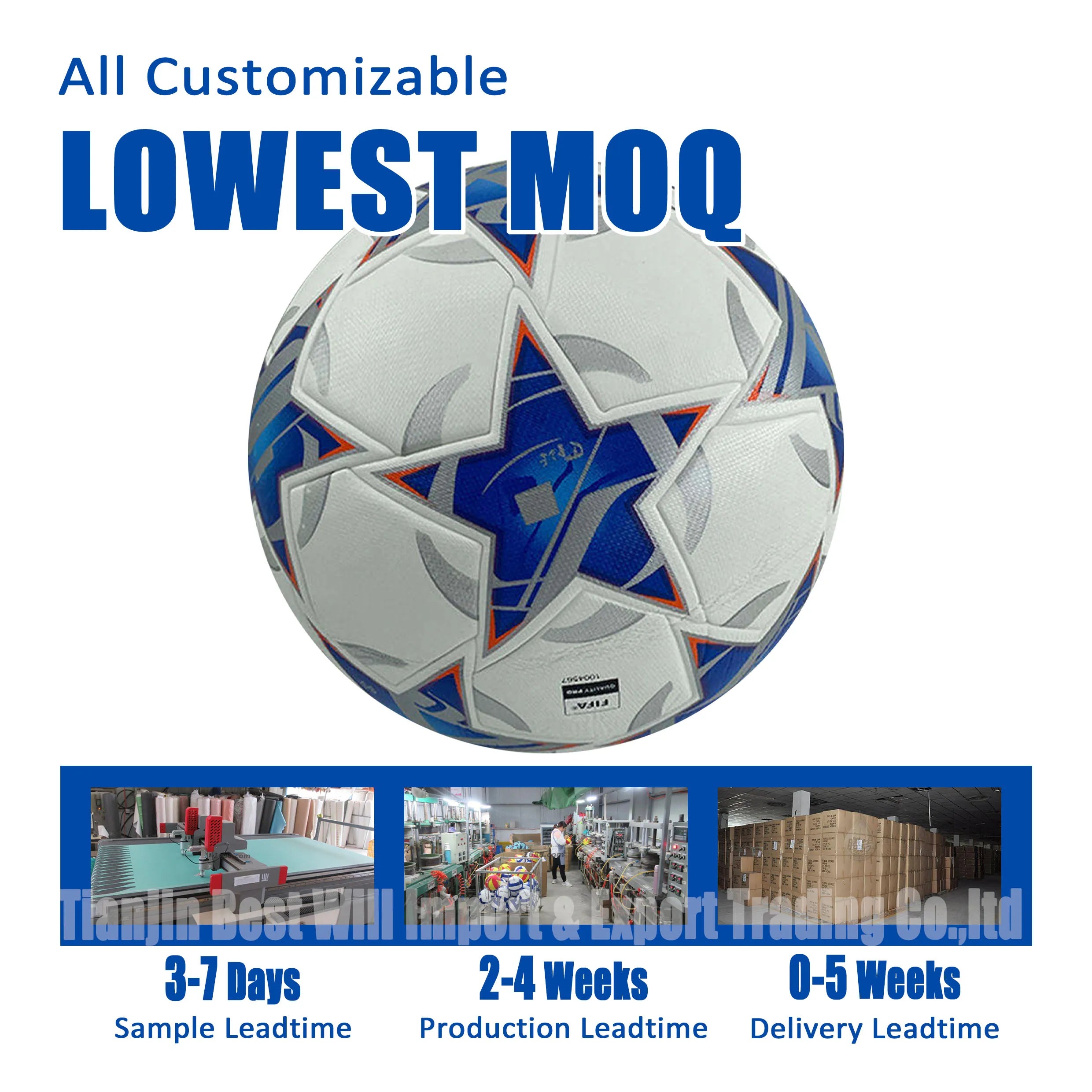 Outdoor Soccer Ball for Football Play and Match Durable Ball for Active Recreation Football Ball Size 5