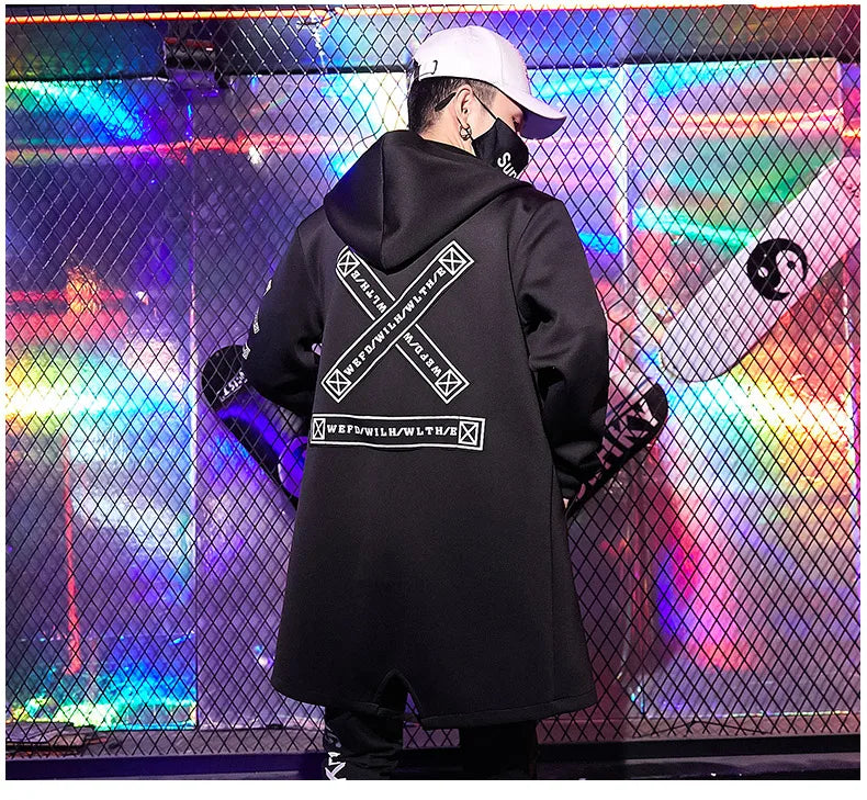 Men's Jacket Fashion Spring Autum Casual Streetwear Hoodie Jacket Men's Overalls Bomber Jacket Mens Windbreaker Coat Man Outwear