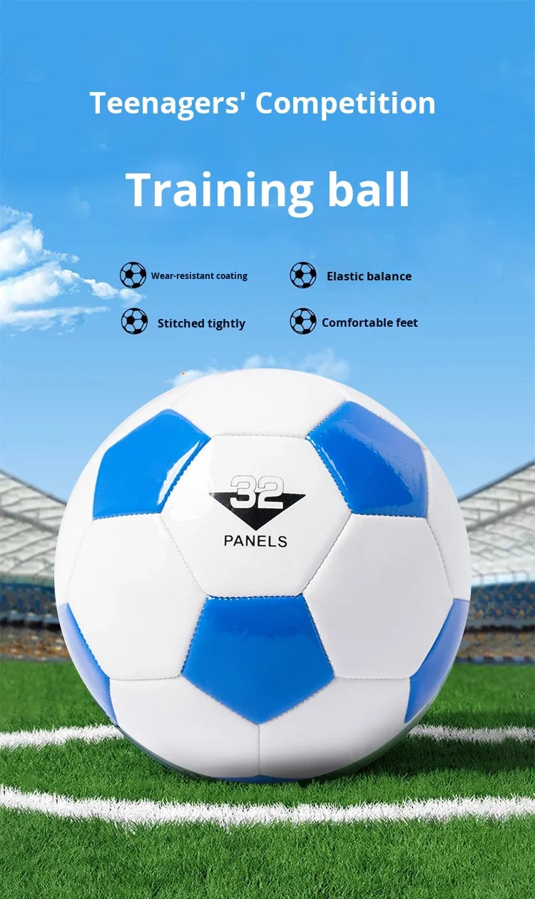 Machine-Sewn PVC Football No. 5 for Adults No. 4 3 for Primary & Secondary School Training Wholesale Competition Footballs