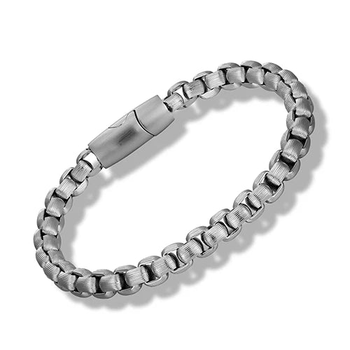 Stainless Steel Bracelet Men Vintage Hand Chain Punk Motorcycle Accessories boy Jewelry Retro Metal Charm Bracelets Friends Gift