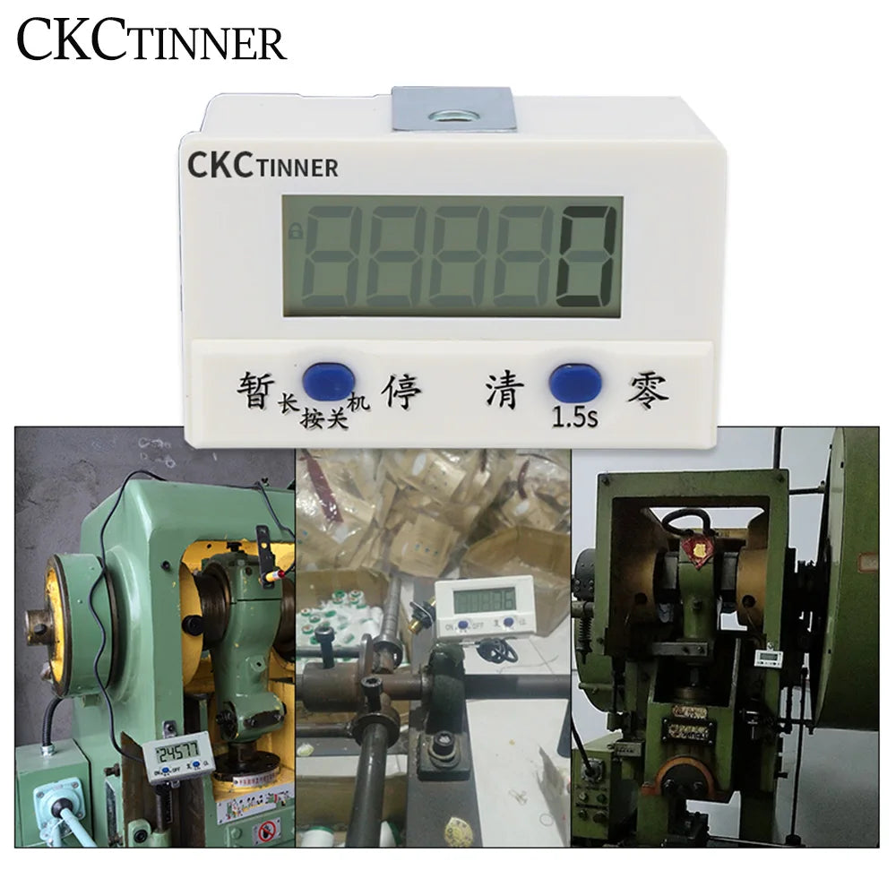 Electronic digital display counter proximity Industrial magnetic sensor switch punch counter  automatic induction counter meter