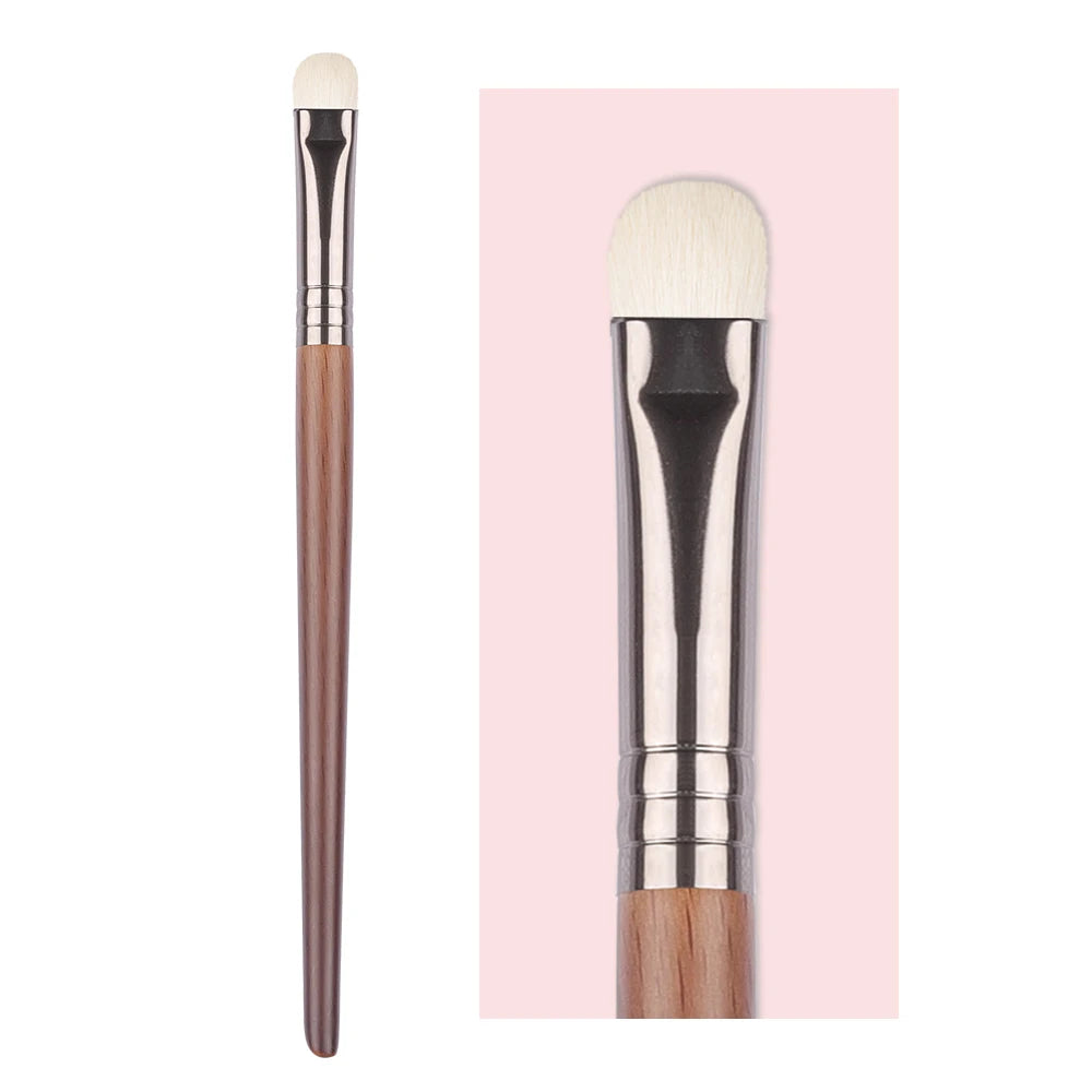 BETHY BEAUTY 1 PC Goat Hair Highlight Brush Blusher Blender Makeup Brushes Powder Blending Soft Make Up Tools for Face Cheek