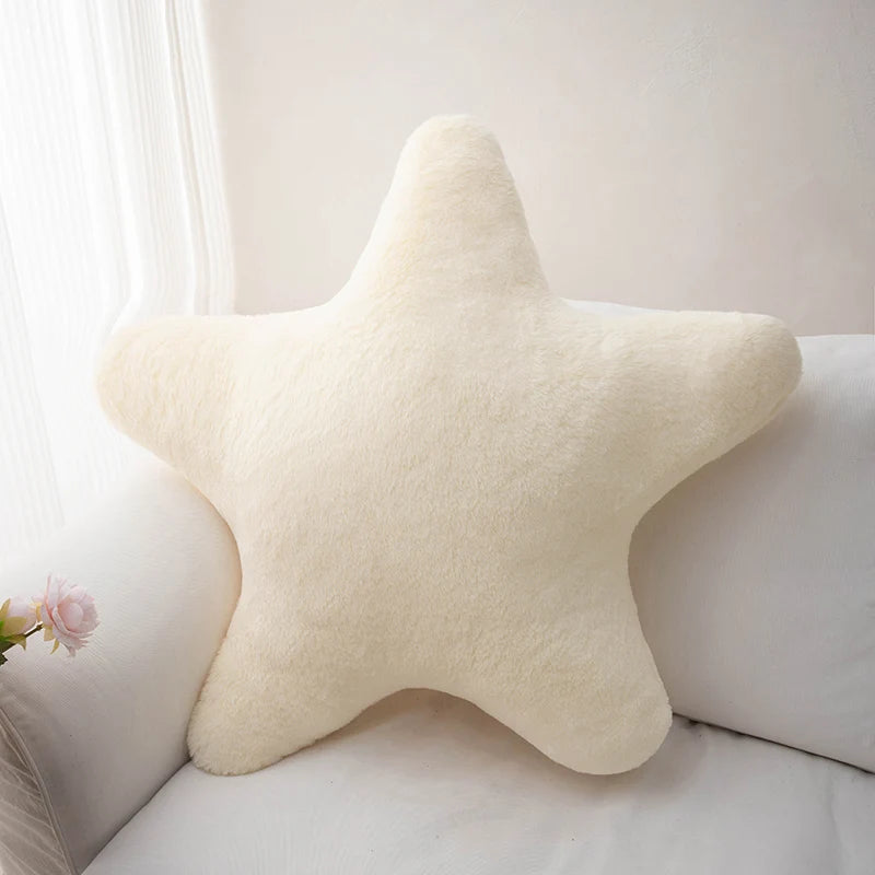 New Arrival Star Pillow Plush Stuffed Star Shaped Pillow Cute Toy for Kids Colorful Star Cushion