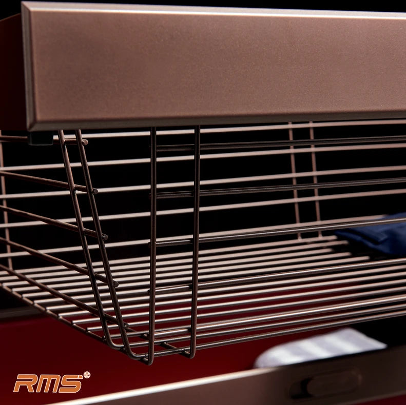 Home Improvement Organizer Systems Pull Out Wardrobe Wire Drawer Basket