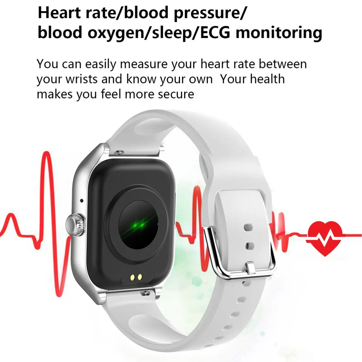 2025 Smart Watch 1.83 Inch Android IOS Waterproof Sports Fitness Heart Rate Sleep Tracker Smartwatch for Men Women