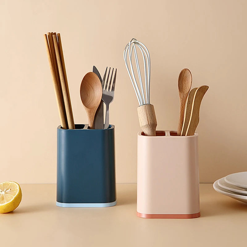 Kitchen Drain Shelf, Tableware Draining Rack, Chopsticks Cage Holder, Spoon Fork Knife Storage Organizer