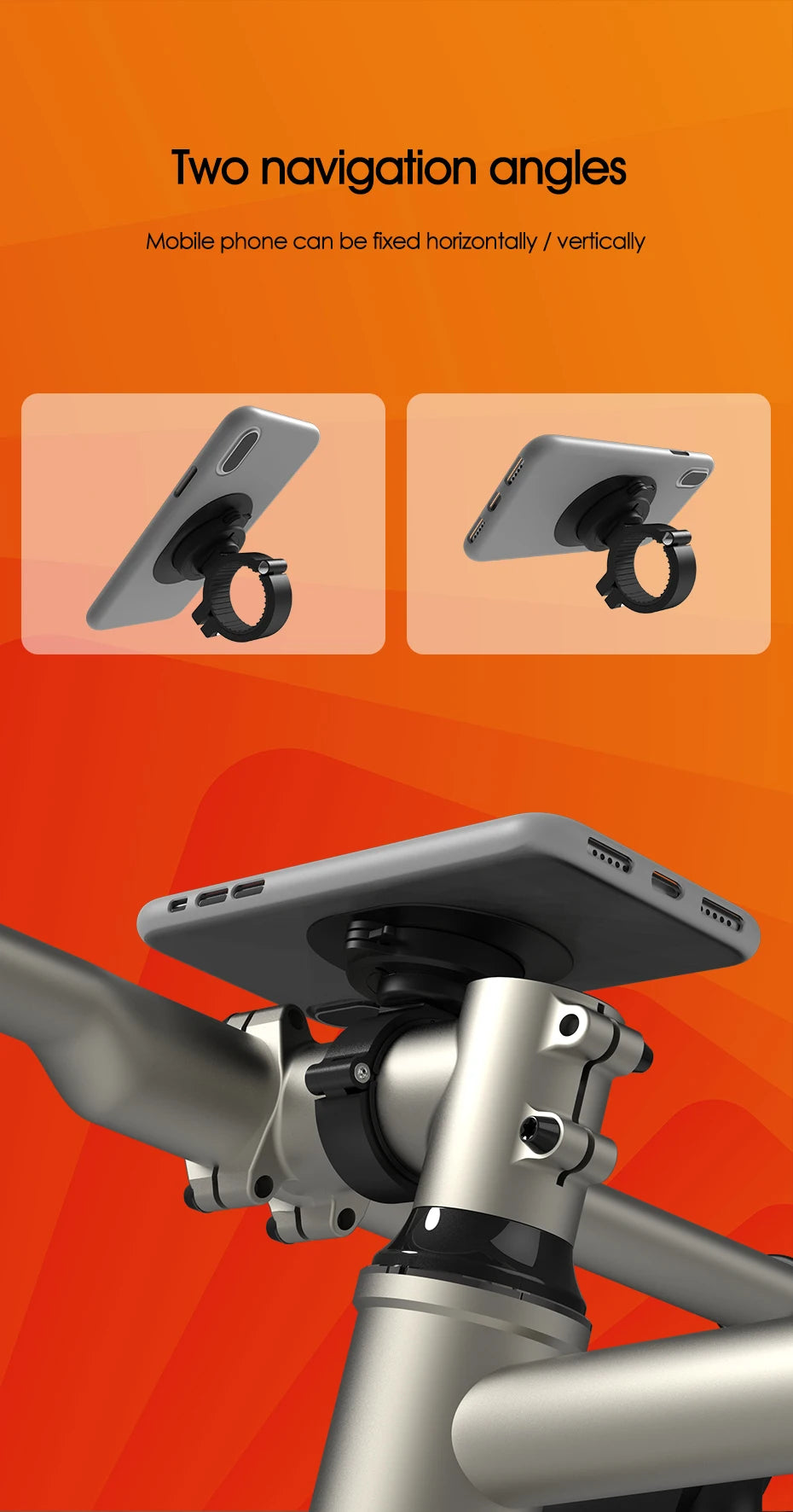 Motorcycles Mobile Phone Holder Electric Moto Bicycle GPS Stand Aluminum Alloy Mount Outdoor Portable for Ducati Yamaha Kawasaki