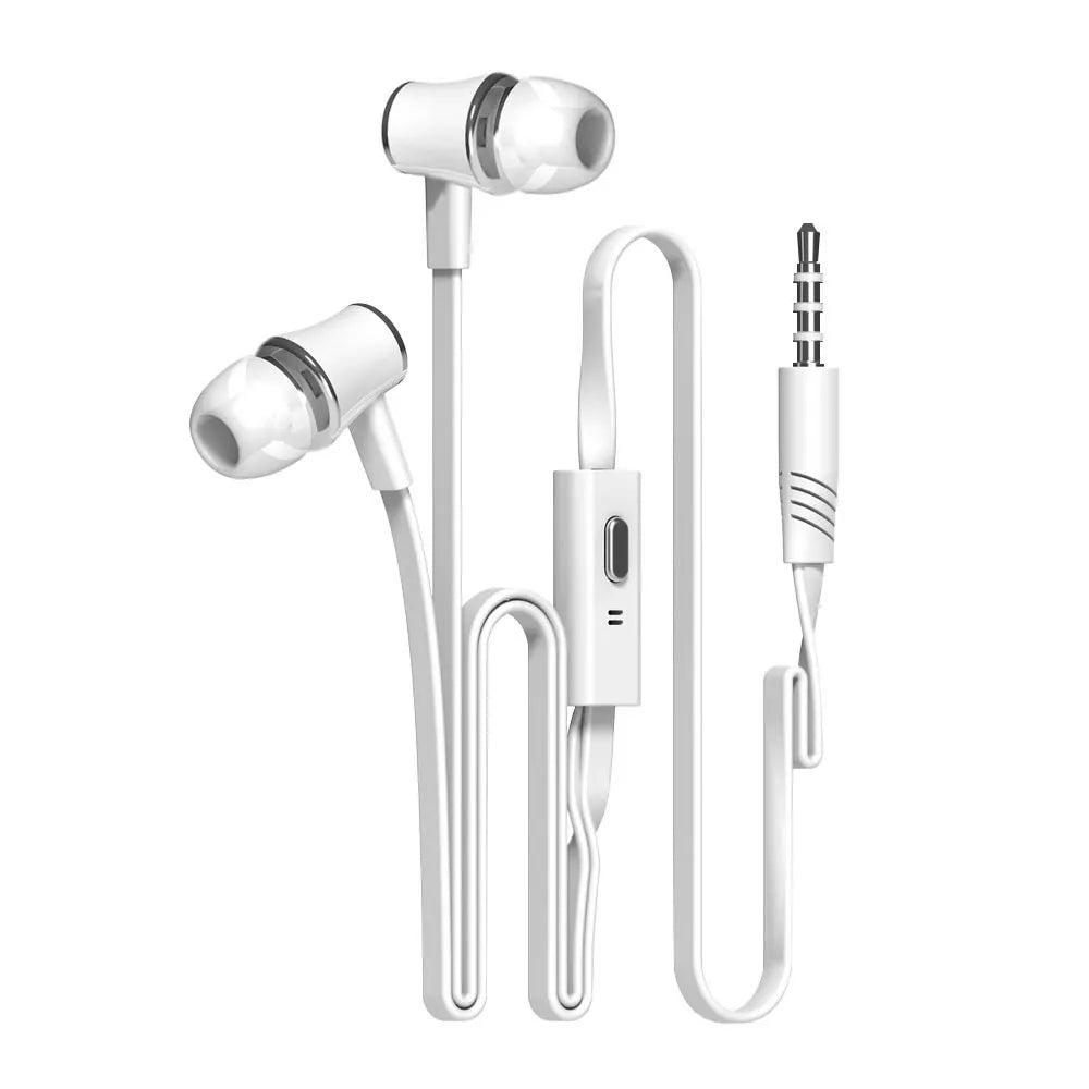 Earphone 3.5mm Wired Headset Earbuds Earphones Sport Headset with MIC for iPhone Xiaomi Earphone Fone De Ouvido for Meizu Huawei
