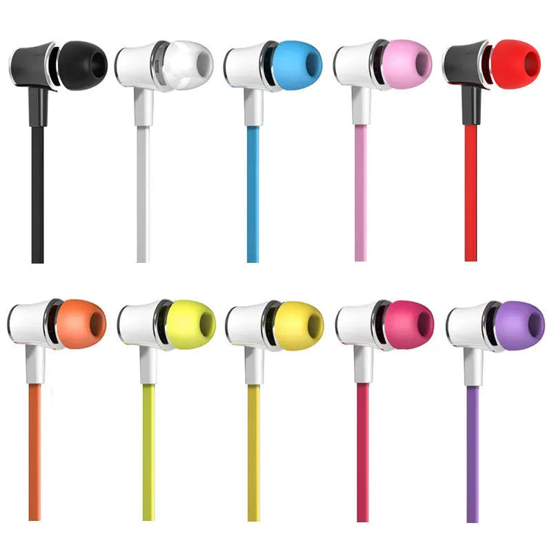 Earphone 3.5mm Wired Headset Earbuds Earphones Sport Headset with MIC for iPhone Xiaomi Earphone Fone De Ouvido for Meizu Huawei