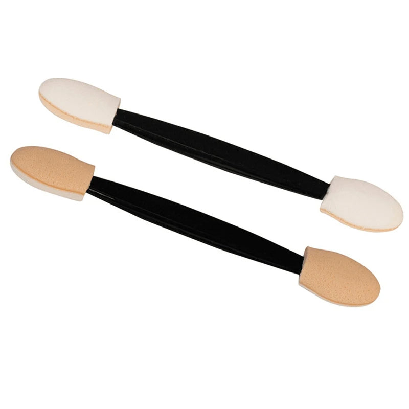 5/30/50/100PCS Disposable Eyeshadow Brush Dual Sided Sponge Nylon Sets Make up Eye Shadow Brushes For Cosmetic Applicator Makeup