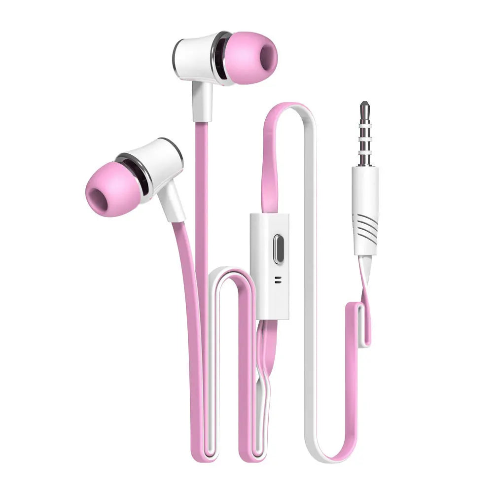 Earphone 3.5mm Wired Headset Earbuds Earphones Sport Headset with MIC for iPhone Xiaomi Earphone Fone De Ouvido for Meizu Huawei