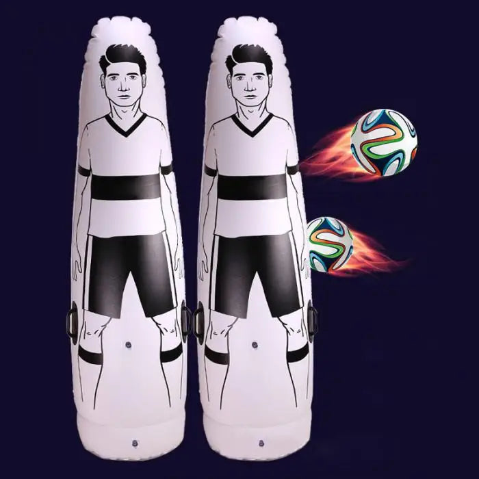 Hot Sale 175 CM Height PVC Inflatable Portable Football Dummy/goal Keeper Soccer Training  Dummy