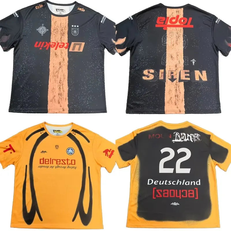 Wholesale American High Quality Football Jersey T-shirt Men's Sports T-Shirt Oversized Fit Fashion Design