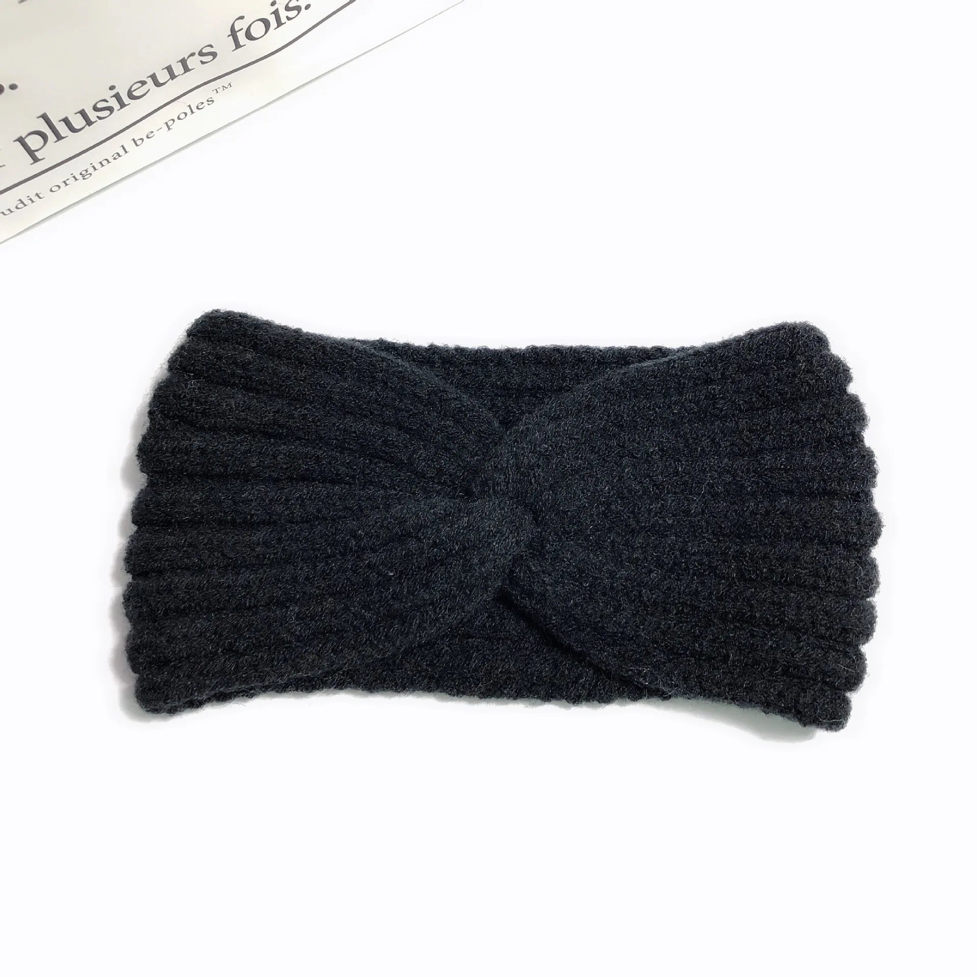 Winter Warm Headband for Women Woolen Knitting Headbands Wool Knitted Elastic Headband Headwear Girls Hair Band Hair Accessories