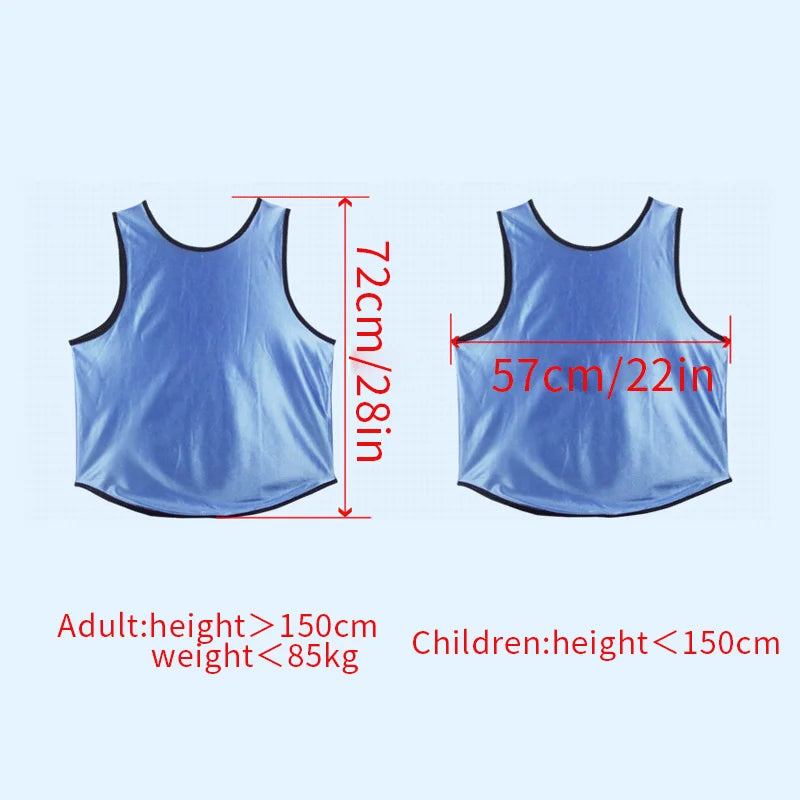Training Vest for Adult and Child Soccer Teams Football Pinnies Jerseys With Logo Outdoor Sports Bib Soccer Jersey Set
