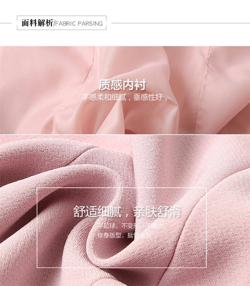 Suit Jacket Women Spring And Autumn Women's Suits Coat Long Sleeve 2025 New Season Korean Fashion Slim Top Women Blazer Black