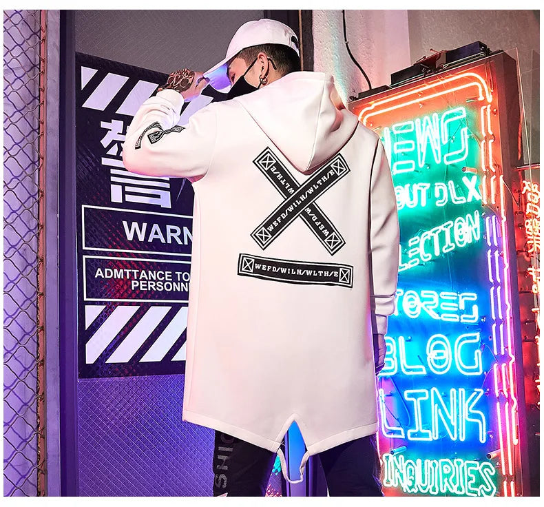 Men's Jacket Fashion Spring Autum Casual Streetwear Hoodie Jacket Men's Overalls Bomber Jacket Mens Windbreaker Coat Man Outwear