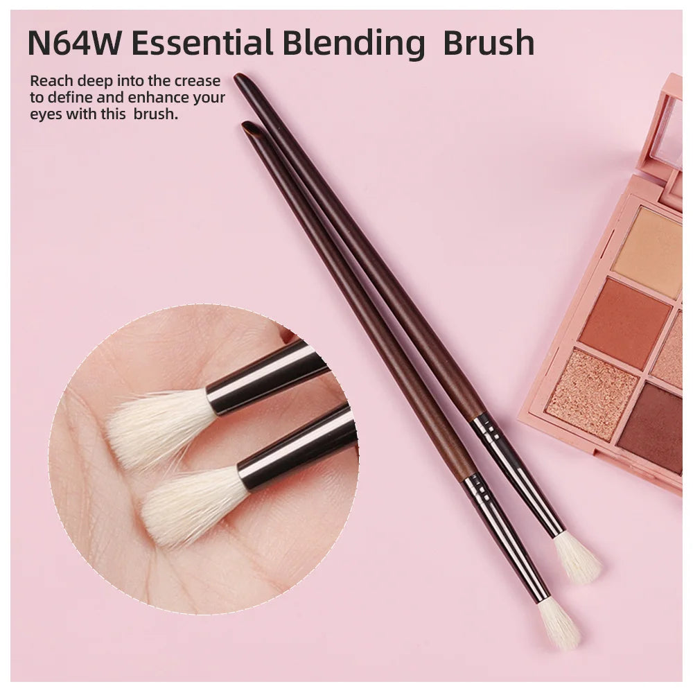 BETHY BEAUTY 1 PC Goat Hair Highlight Brush Blusher Blender Makeup Brushes Powder Blending Soft Make Up Tools for Face Cheek