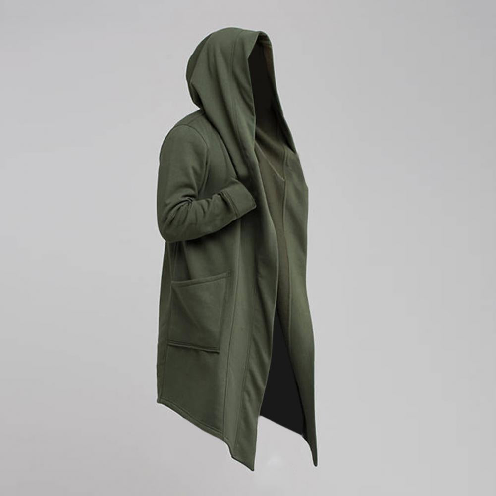 Fashion Hoodie Mens Leisure Cool Long Men Jacket Long Sleeve for Filming Men Jacket Costume Mantle Hoodies Jacket Cloak Coats