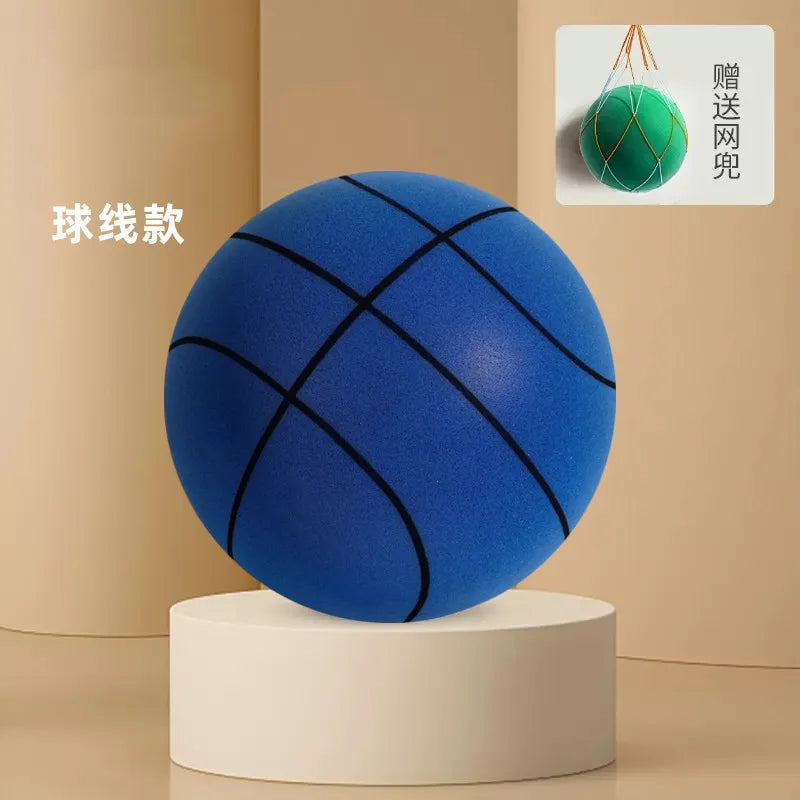 Custom Mute Ball for Sports Training Noiseless Silent Balls with Elasticity for Football & Basketball Equipment