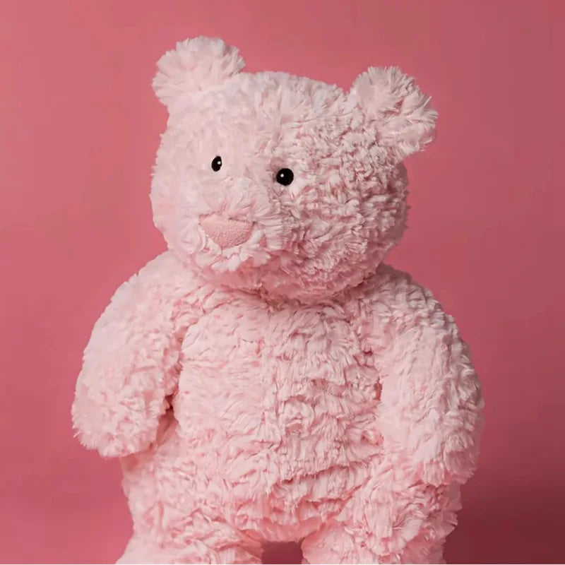 JC UK Jellycats Style Animal Series Super Soft Plush Bear Toy with PP Cotton Little Curly Doll Age 14+